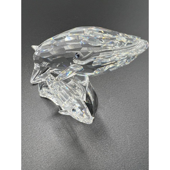 Swarovski Crystal SCS 1992 Annual Edition "Care for me" the Whales with Box - Picture 3 of 7